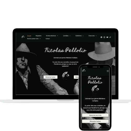 Site internet de Nicolas Pellolio - WenDev.