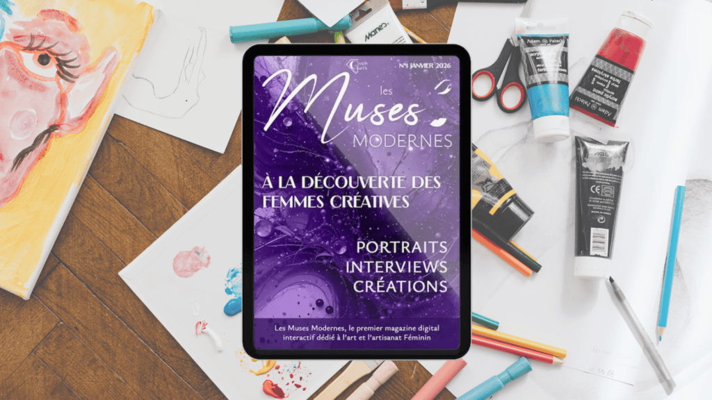 Visibilité des artistes : Le Magazine Les Muses Modernes par Cindy de GraphArt's